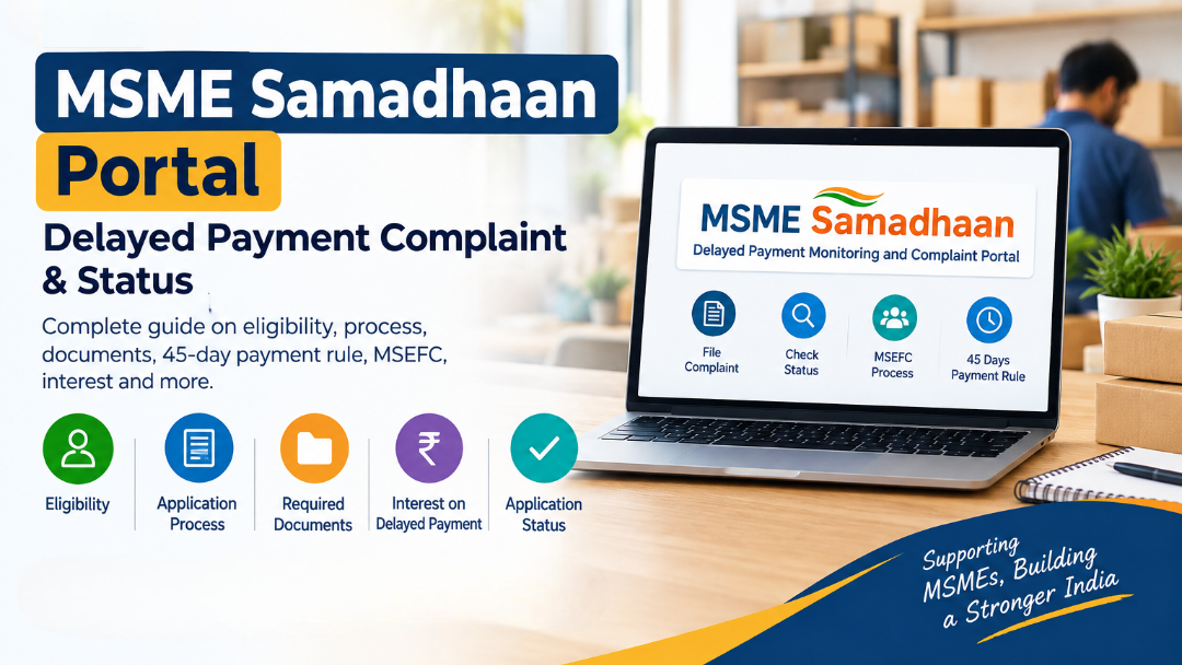 MSME Samadhaan Portal: Delayed Payment Complaint and Status