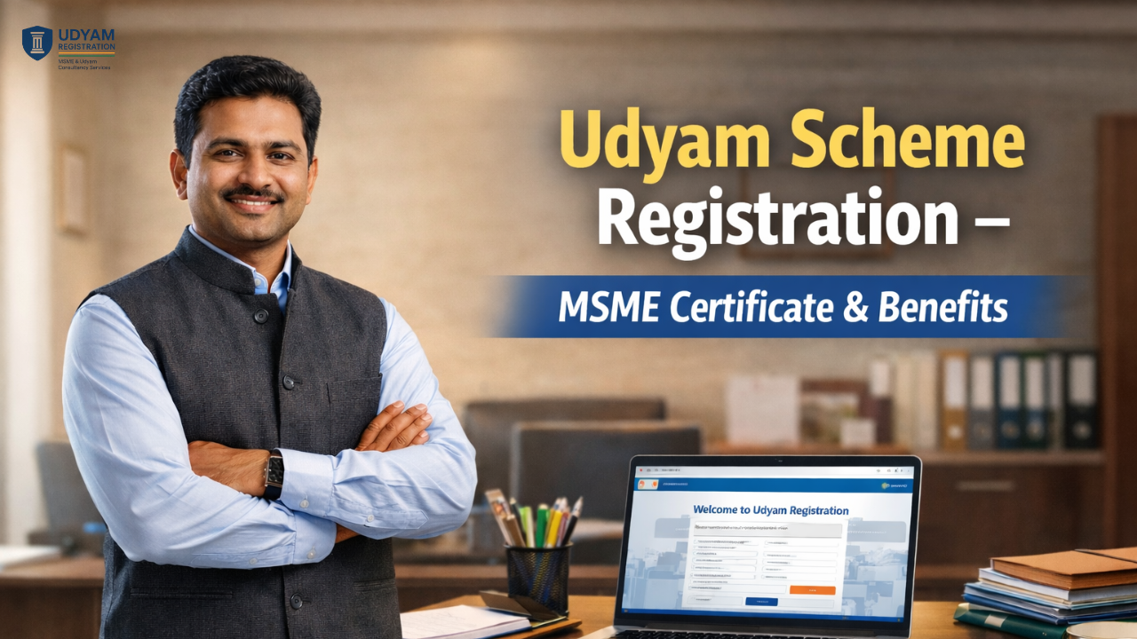 Udyam Scheme Registration 2026 | Udyam MSME Certificate Download & Udyog Aadhaar Guide