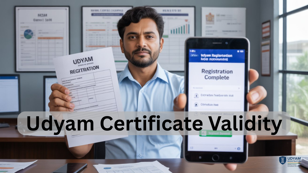उद्यम सर्टिफिकेट वैलिडिटी | Udyam Certificate Validity | MSME रजिस्ट्रेशन Validity